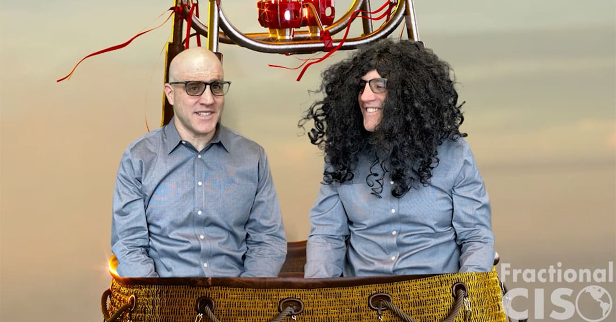 Rob & Rob in a Hot Air Balloon - Top 5 Fractional CISO Videos