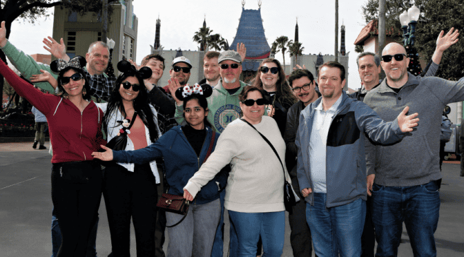Fractional CISO team enjoying Disney’s Hollywood Studios in January 2025